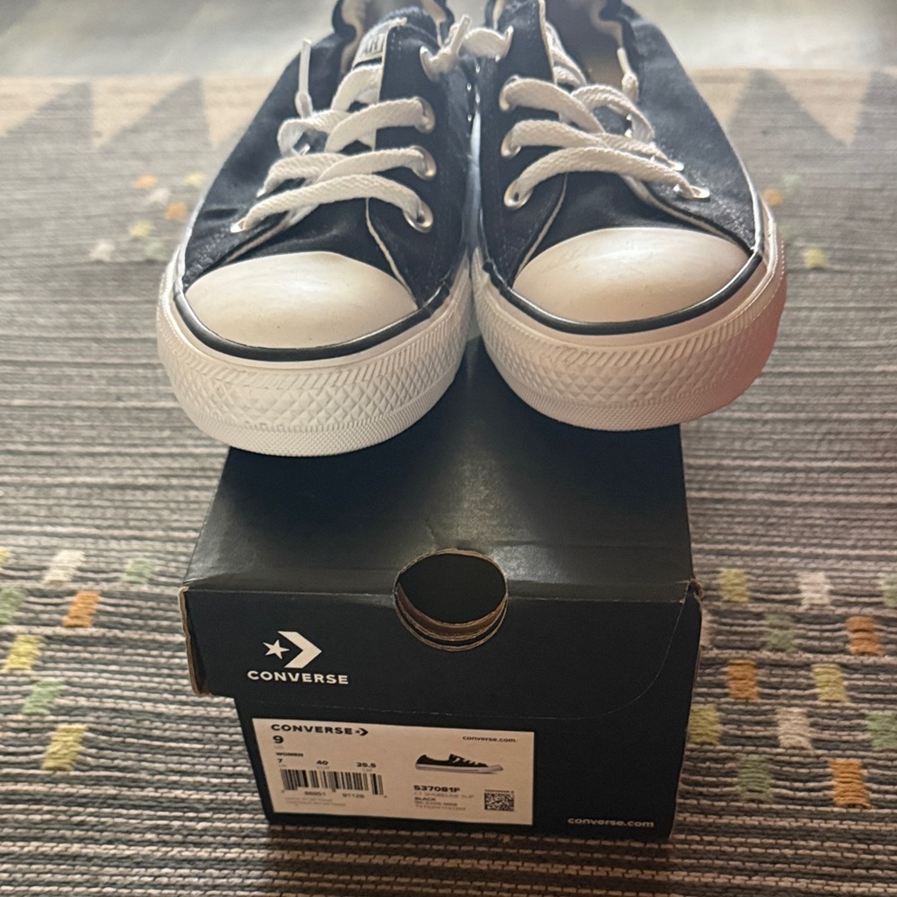 Converse Black and White Sneakers